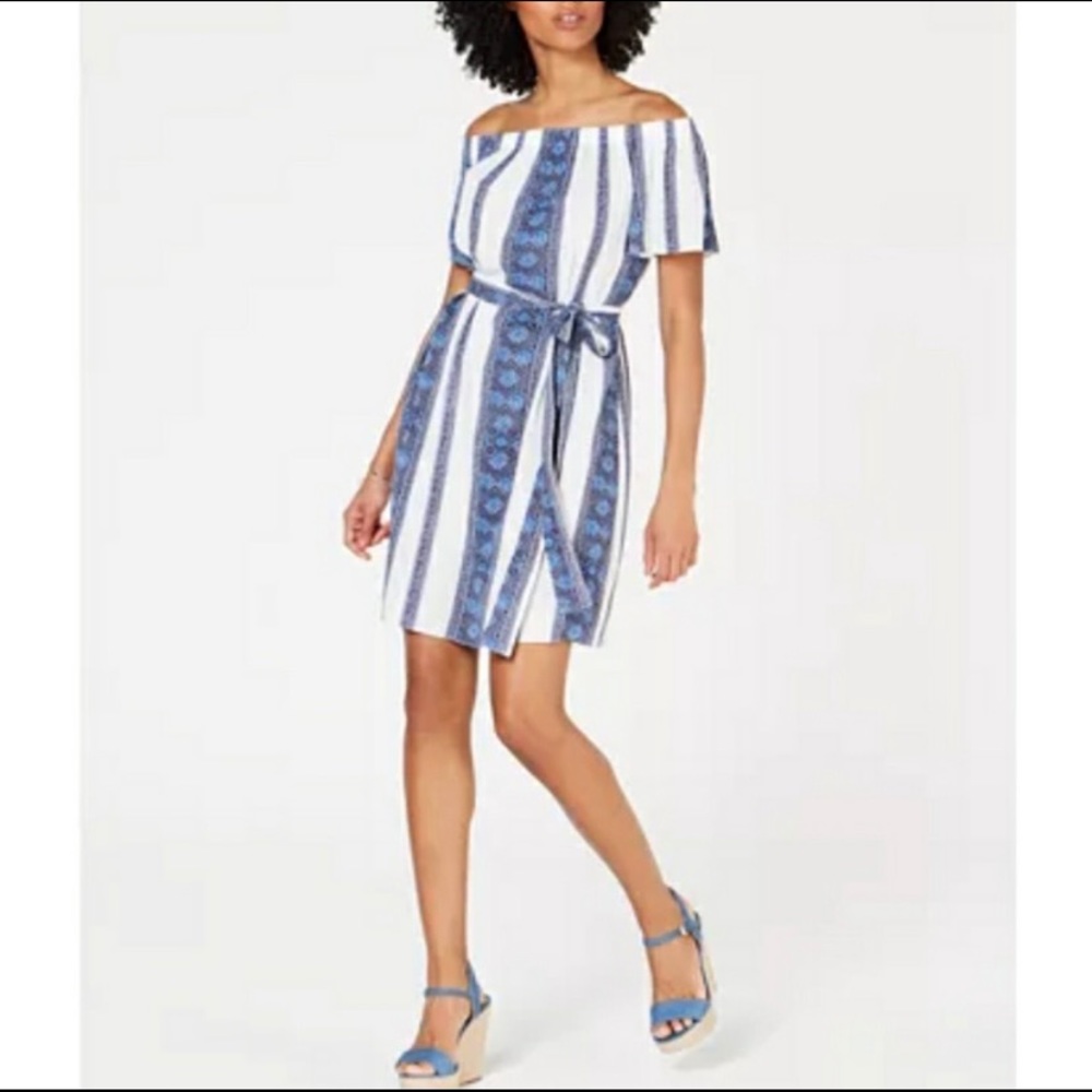 NWT Michael Kors Off the Should Dress Size Medium MSRP $125